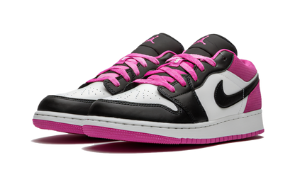 Air Jordan 1 Low Black Active Fuchsia