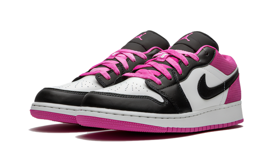 Air Jordan 1 Low Black Active Fuchsia