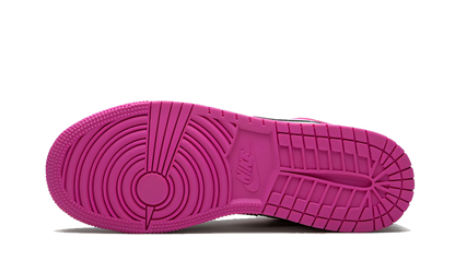 Air Jordan 1 Low Black Active Fuchsia