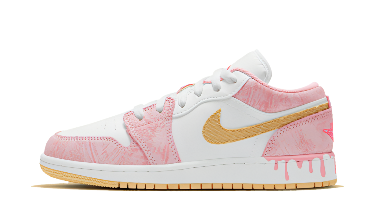 Air Jordan 1 Low Paint Drip