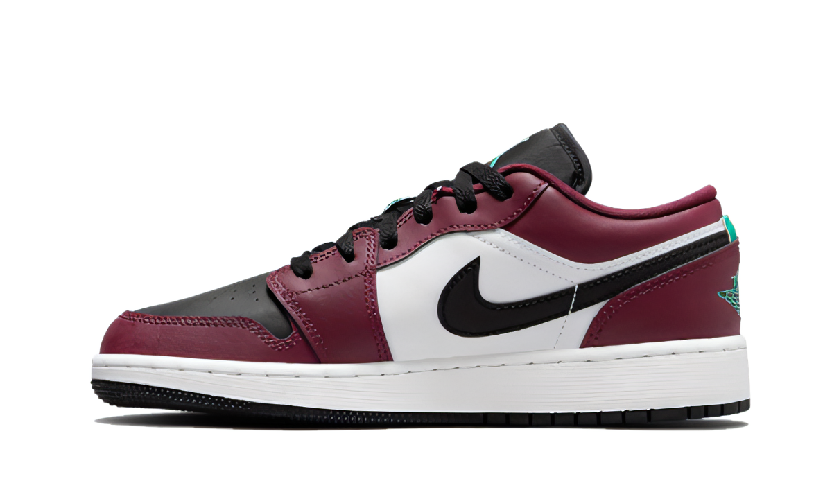 Air Jordan 1 Low Se Dark Beetroot Black Roma Green