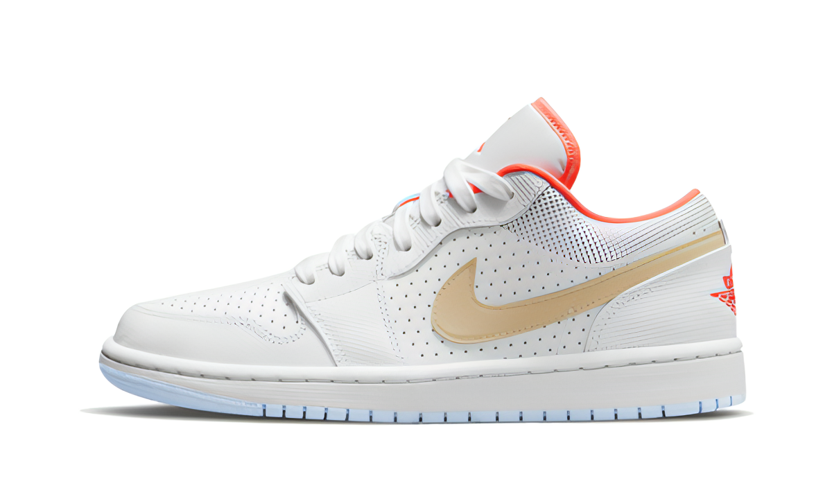 Air Jordan 1 Low Se White Sesame