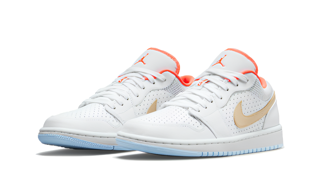 Air Jordan 1 Low Se White Sesame