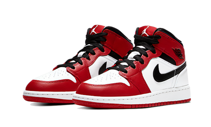 Air Jordan 1 Mid Chicago White (2020)