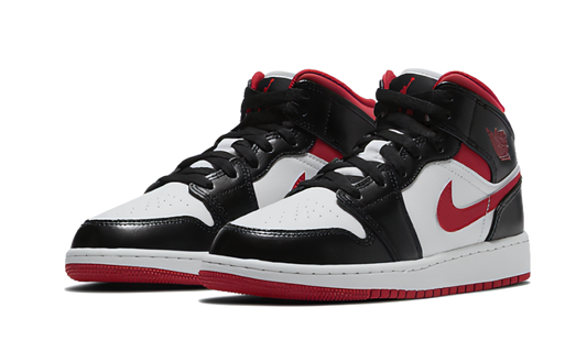 Air Jordan 1 Mid Gym Red Black White