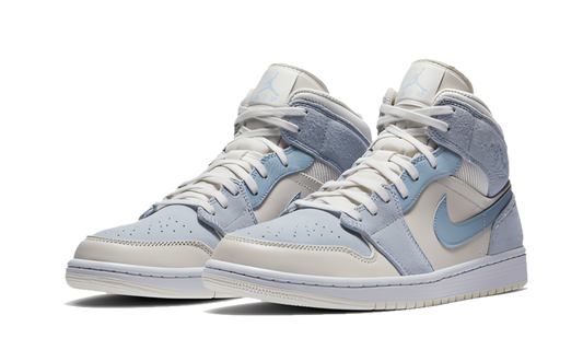 Air Jordan 1 Mid Mixed Textures Blue