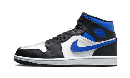 Air Jordan 1 Mid White Black Royal