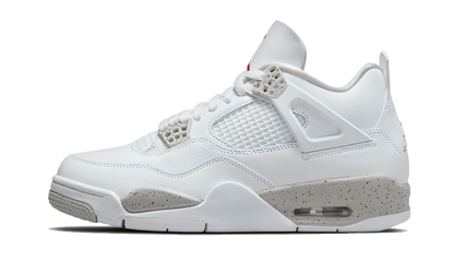 Air Jordan 4 Tech White (White Oreo)