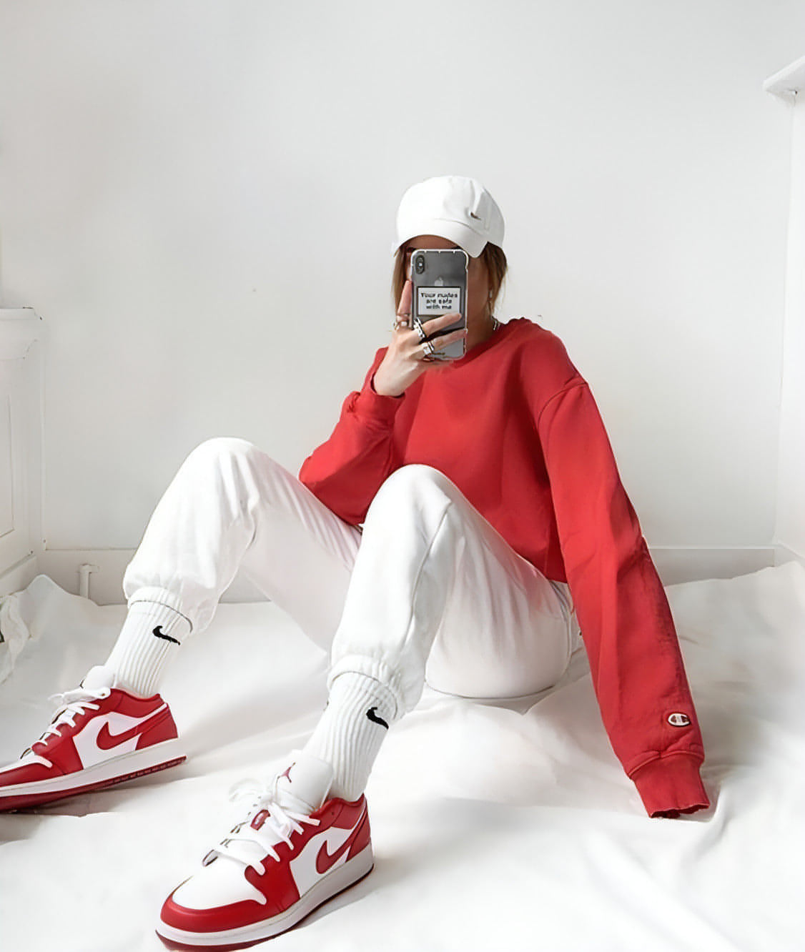 Air Jordan 1 Low Gym Red White