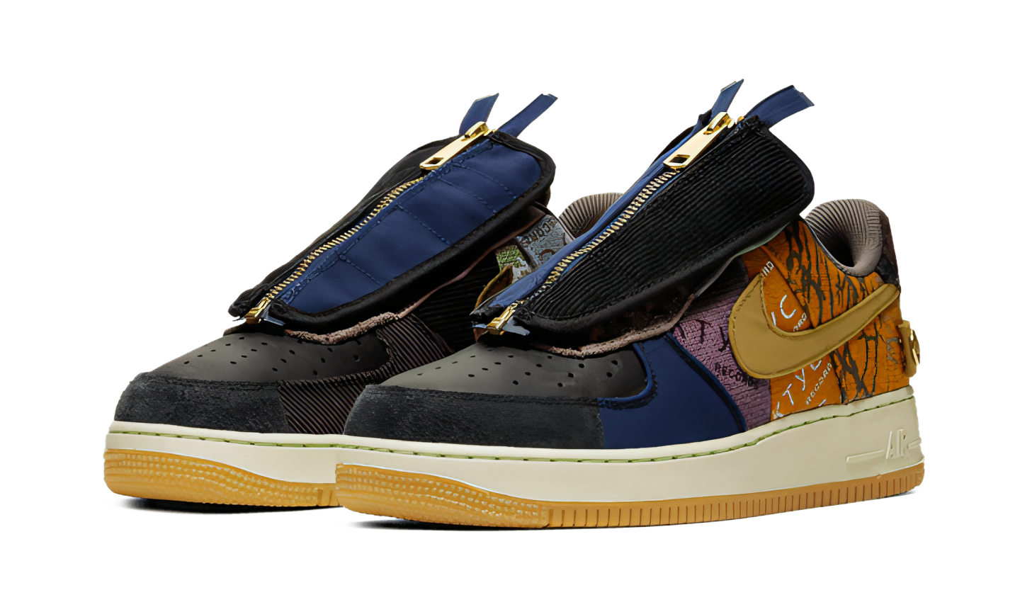 Air Force 1 Low Fossil Travis Scott | איירפורס נמוכות