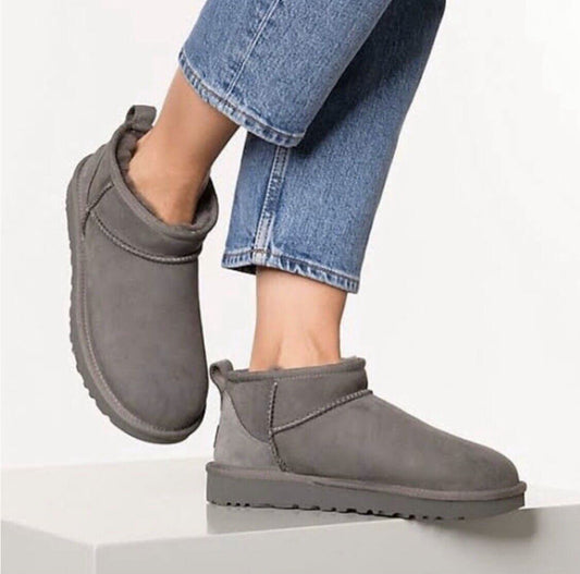 מגפי האג Ugg Classic Ultra Mini Boot Grey