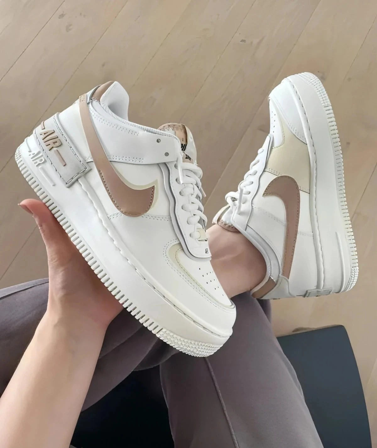 Nike Air Force 1 Shadow Sail Fossil